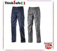 Pantaloni da Lavoro Cargo Pants Pant. Level ISO 13688:2013, Grigio Acciaio, Taglia M