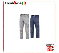 Pantalone da lavoro Diadora Rock Blu Classico - 702.160303