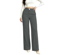 Pantaloni da lavoro elasticizzati a vita alta, gamba larga e fluenti | Pantaloni da jogging, da trekking, da donna, pantaloni harem, pantaloni da ciclismo, pantaloni da sci, pantaloni in lana