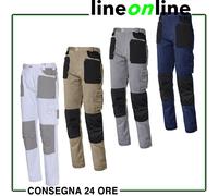 Pantaloni da lavoro elasticizzati Industrial Starter Stretch 8730