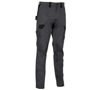 Pantaloni da Lavoro Elasticizzati Multitasche Art. Jember -Cofra- (48, ANTRACITE/BLACK)