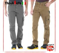 Rica Lewis JOBC Pantaloni Casual da Lavoro, Grigio, 46 Uomo