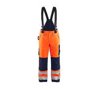 Pantaloni da lavoro invernali ad alta visibilità Blaklader Orange 48 Alto
