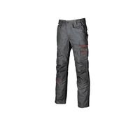 Pantaloni da lavoro invernali Free - Tg. 56 - Grigio - U-Power