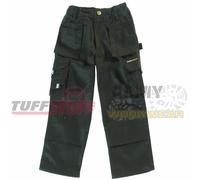 Pantaloni Da Lavoro Junior Tuff Multi Tasche Estremo Pro Triplo Cucito Bambino