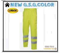 PANTALONI DA LAVORO PANTALONE ALTA VISIBILITA' INVERNALE IN FUSTAGNO