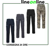 PANTALONE UOMO DA LAVORO ROSSINI R-STRETCH 100% COTONE MULTITASCHE MULTISTAGIONE