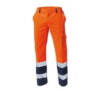 Pantaloni da Lavoro Siggi Bicolore Alta Visibilità Step One AV