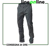 Pantaloni da lavoro Siggi Boston 20PA1148 slim-fit elasticizzati multitasche
