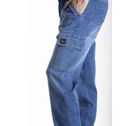 Pantaloni da lavoro stile carpenter stretch Fibreflex® CUTTER3 blu