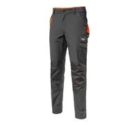 Pantaloni da lavoro Tg. M con tasche Stretch grigio 140 grammi Logica PAPETE 2-M
