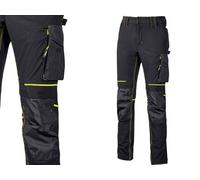 PANTALONE ATOM U-POWER BLACK CARBON TAGLIA 2XL ATOM -UPOPE145BC-2XL U-POWER
