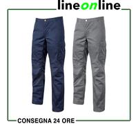 Pantaloni da lavoro U-Power BALTIC slim fit invernali elasticizzati