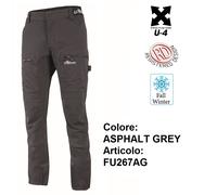 Pantaloni da lavoro U-Power HORIZON U-4 stretch elasticizzati multitasche FU267-
