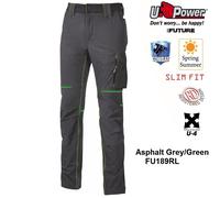Pantaloni da lavoro U-POWER WORLD U-4 stretch Slim Fit traspiranti impermeabili