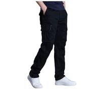 Pantaloni da Lavoro Uomo Cargo Militare Elasticizzati Leggeri Eleganti Casual Street Tattici Militari con Tasche Multiple Campeggio per Jogging All'aperto