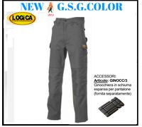 PANTALONI DA LAVORO UOMO MULTITASCHE CON RINFORZO 4 STAGIONI