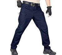 Pantaloni da Lavoro Uomo,Pantaloni di Sport Jogging Leggeri e Traspiranti Casual Baggy Tattici Militari con Tasche Multiple Combat Multitasche Skinny Fit per attività all'aperto