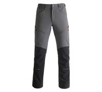 PANTALONI DA LAVORO VERTICAL GRIGIO/NERO, TG L - KAPRIOL