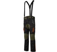 Pantaloni da moto 4SQUARE Trailer Craft color kaki-arancio 3XL