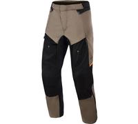 Pantaloni da moto Alpinestars Cusco Drystar marrone-nero 4XL