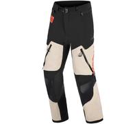 Pantaloni da moto Alpinestars Halo PRO Drystar XF crema-nero-rosso XL