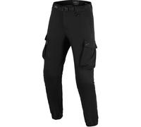 Pantaloni da moto cargo Alpinestars Flex-AST neri-neri 4XL