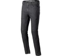 Alpinestars Pantaloni da moto Cerium Tech-Stretch Denim Uomo Nero lavato Taglia 30