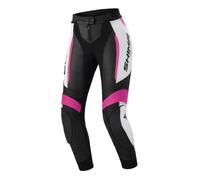 Pantaloni da moto da donna Shima Miura 2.0 nero, bianco e rosa 32