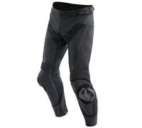 Pantaloni da moto in pelle Dainese Delta 4 - gamba corta - nero (631)