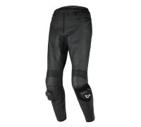 Macna Ovito, pantaloni in pelle traforata Lungo 50 male Nero