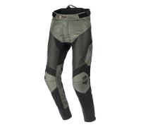 Macna Qargon Tapered Pantaloni tessili per motociclette, nero-verde per maschi