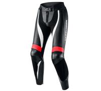 Pantaloni da moto Rebelhorn Donna Bianco-Rosso-Nero 42