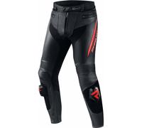 Pantaloni da moto Rebelhorn Fighter nero-rosso fluo Saldi 60