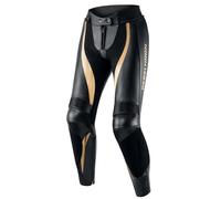 Pantaloni da moto Rebelhorn Rebel oro e nero da donna 34