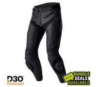 RST Tractech Evo D3O, pantaloni in pelle traforata L male Nero/Nero
