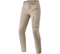 Pantaloni da moto Revit Chino Terry Skinny Short sabbia W33/L32