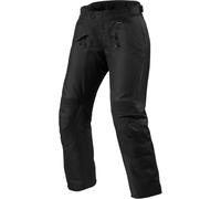 Pantaloni da moto Revit Factor 5 H2O Cropped da donna, neri 44