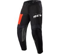 Pantaloni da moto Revit Lejano cropped neri-rossi S