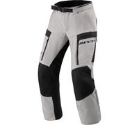 Pantaloni da moto Revit Offtrack 3 H2O corti argento-nero XL