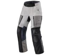 Pantaloni da moto Revit Sand 5 H2O corti argento-nero 2XL