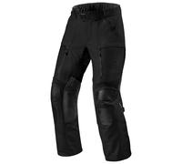Revit Sand 5 H2O impermeabile Moto Tessile Pantaloni, nero, taglia 2XL per maschi