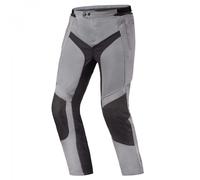 SHIMA JET | Pannelli MESH Traspiranti, Impermeabile, Membrana Rimovibile, Paraschiena di Livello 2 Incluso, Regolazione Avanzata (Uomo, Pantaloni, Grigio, L)