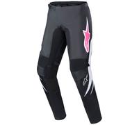 Pantaloni da motocross da donna Alpinestars Stella Fluid neri-bianchi 34
