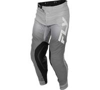 Pantaloni da motocross FLY Racing Evolution bianco-grigio 32