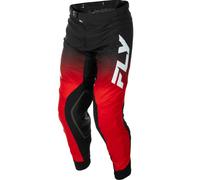 Pantaloni da motocross FLY Racing Evolution rosso-nero-bianco 34