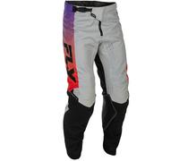 Pantaloni da motocross FLY Racing - USA Kinetic grigio-rosso-viola-nero 32