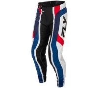 Pantaloni da motocross FLY Racing-USA Lite Se Glory rosso-bianco-blu 32