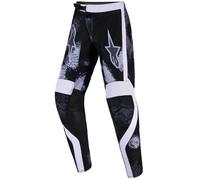 Pantaloni da motocross per bambini Alpinestars Fluid Lahnd grigio-mimetico 26