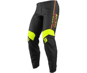 Pantaloni da motocross per bambini Shot Draw Block Fluo Yellow 10/11